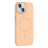 Apple iPhone 15 Kılıf M-safe Şarj Özellikli Zore Ruby Sert Kapak