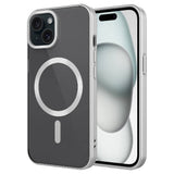 Apple iPhone 15 Kılıf Mat Tasarımlı M-safe Wireless Şarj Özellikli Zore Mat Setro Kapak