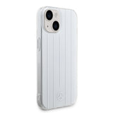 Apple iPhone 15 Kılıf Mercedes Benz Orjinal Lisanslı New Urban 3 IML Baskılı Paralel Çizgi Desenli Kapak