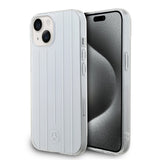 Apple iPhone 15 Kılıf Mercedes Benz Orjinal Lisanslı New Urban 3 IML Baskılı Paralel Çizgi Desenli Kapak