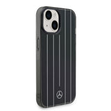 Apple iPhone 15 Kılıf Mercedes Benz Orjinal Lisanslı New Urban 3 IML Baskılı Paralel Çizgi Desenli Kapak