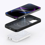 Apple iPhone 15 Kılıf Recci Aurora Serisi M-safe Şarj Özellikli Kapak
