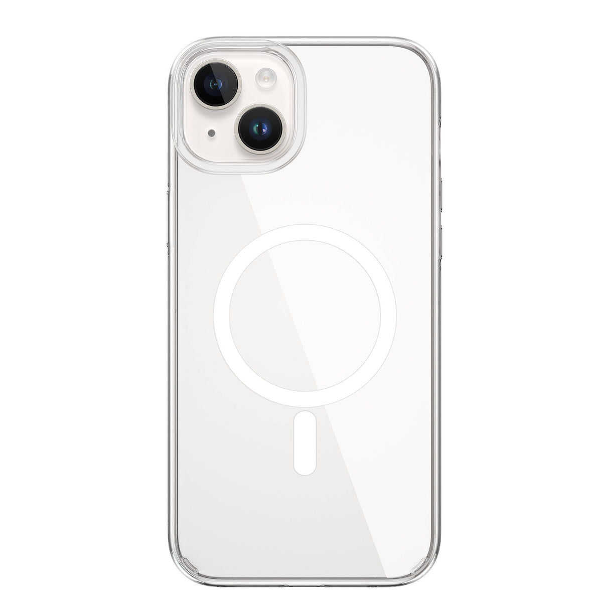 Apple iPhone 15 Kılıf Wiwu FYY-014 M-safe Şarj Özellikli Şeffaf Kapak