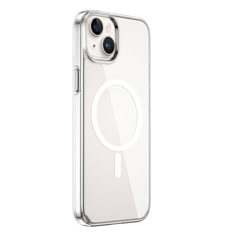 Apple iPhone 15 Kılıf Wiwu FYY-014 M-safe Şarj Özellikli Şeffaf Kapak