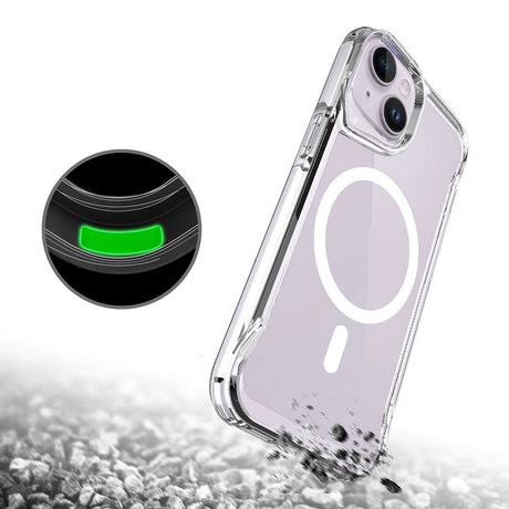 Apple iPhone 15 Kılıf Zore M-safe Şarj Özellikli T-Max M-safe Kapak
