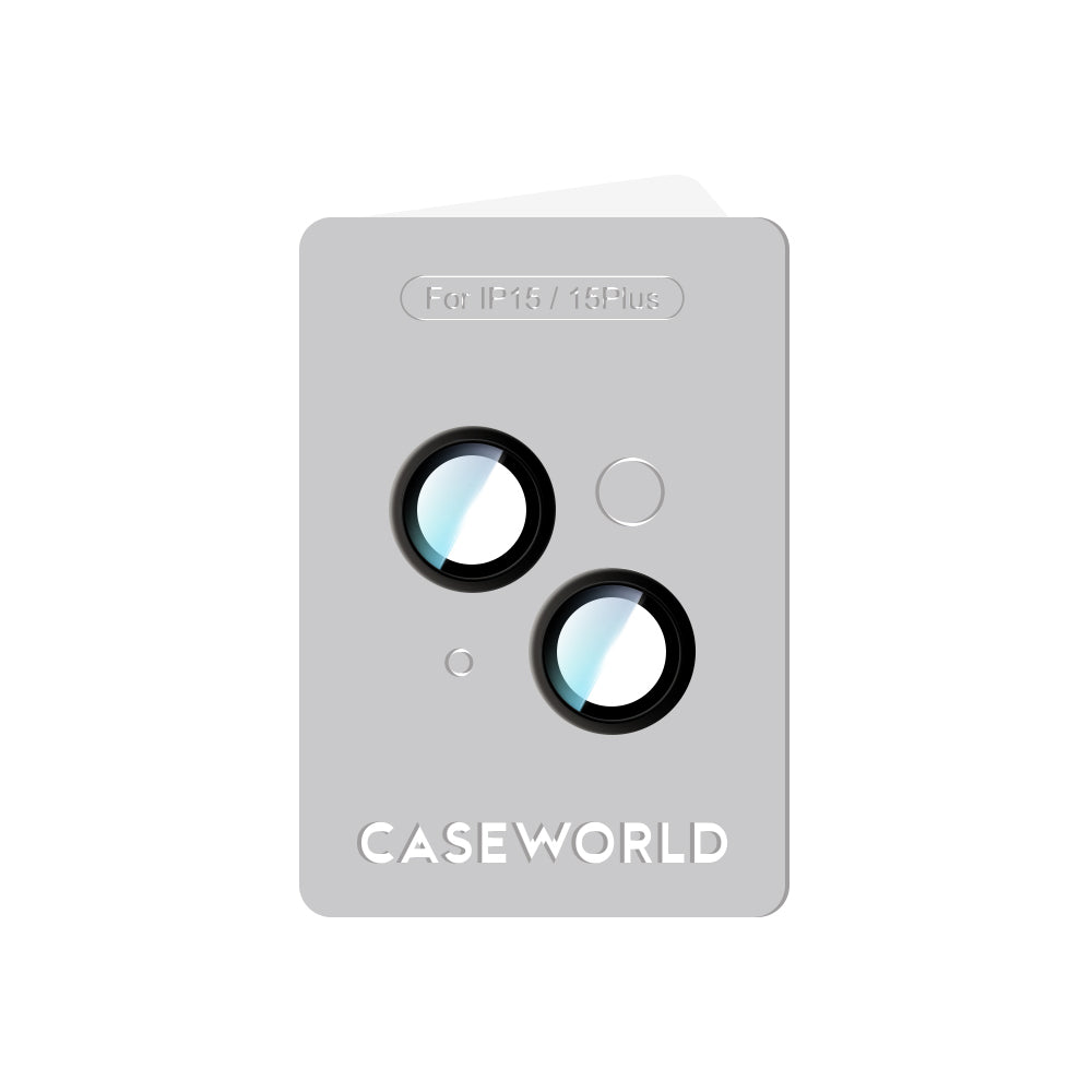Apple iPhone 15 Plus CaseWorld Alloy Serisi Oleofobik Anti Reflective Kamera Lens Koruyucu
