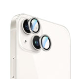 Apple iPhone 15 Plus CaseWorld Alloy Serisi Oleofobik Anti Reflective Kamera Lens Koruyucu