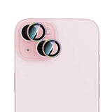 Apple iPhone 15 Plus CaseWorld Alloy Sparkling Diamond Serisi Taşlı Lens Koruyucu