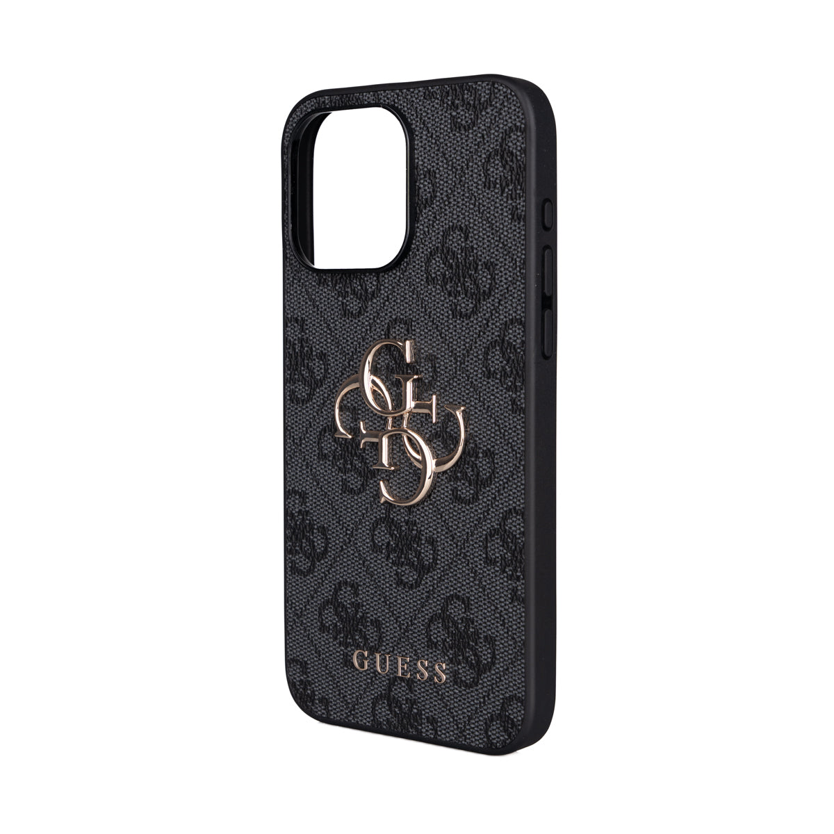 Apple iPhone 15 Plus Kılıf Guess Orjinal Lisanslı PU Deri 4G Büyük Metal Logolu Çapraz Vücut Askılı Kapak
