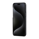 Apple iPhone 15 Plus Kılıf M-safe Şarj Özellikli 600D Aramid Fiber Pitaka Tactile Woven Orchestra Serisi Rhapsody Kapak