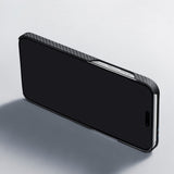 Apple iPhone 15 Plus Kılıf M-safe Şarj Özellikli 600D Aramid Fiber Pitaka Tactile Woven Orchestra Serisi Rhapsody Kapak