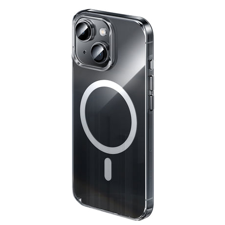 Apple iPhone 15 Plus Kılıf M-safe Şarj Özellikli Benks ​​​​​​Crystal Serisi Şeffaf Kapak