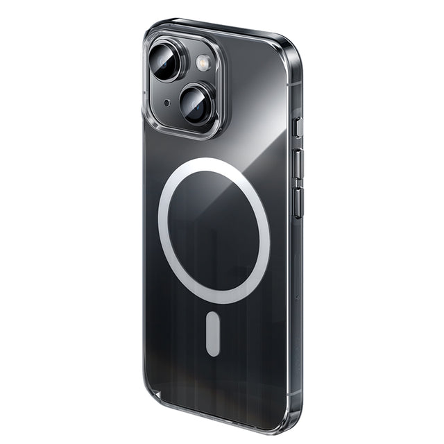 Apple iPhone 15 Plus Kılıf M-safe Şarj Özellikli Benks ​​​​​​Crystal Serisi Şeffaf Kapak
