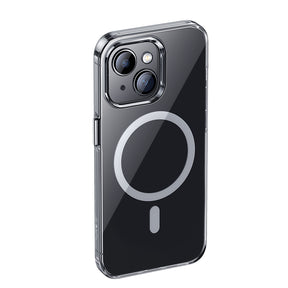 Apple iPhone 15 Plus Kılıf M-safe Şarj Özellikli Benks ​​​​​​Crystal Serisi Şeffaf Kapak