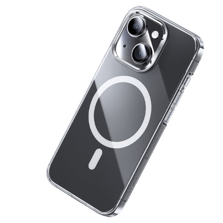 Apple iPhone 15 Plus Kılıf M-safe Şarj Özellikli Benks ​​​​​​Crystal Serisi Şeffaf Kapak