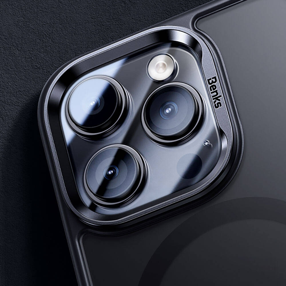 Apple iPhone 15 Plus Kılıf M-safe Şarj Özellikli Benks Mist Protective Kapak