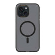 Apple iPhone 15 Plus Kılıf M-safe Şarj Özellikli Cam Arka Yüzey Recci Michelin Serisi Kapak