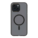 Apple iPhone 15 Plus Kılıf M-safe Şarj Özellikli Cam Arka Yüzey Recci Michelin Serisi Kapak