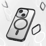 Apple iPhone 15 Plus Kılıf M-safe Şarj Özellikli Casebang Body Frame Kapak