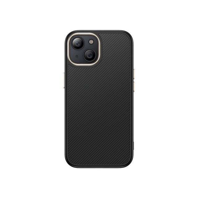 Apple iPhone 15 Plus Kılıf M-safe Şarj Özellikli Karbon Fiber Görünümlü Zore Antina Kapak