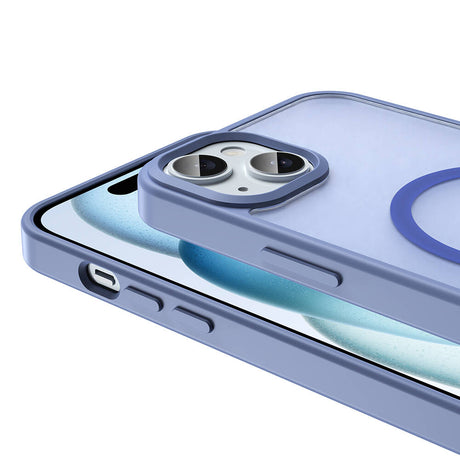 Apple iPhone 15 Plus Kılıf M-safe Şarj Özellikli Mat Arka Yüzey Zore Sio Kapak