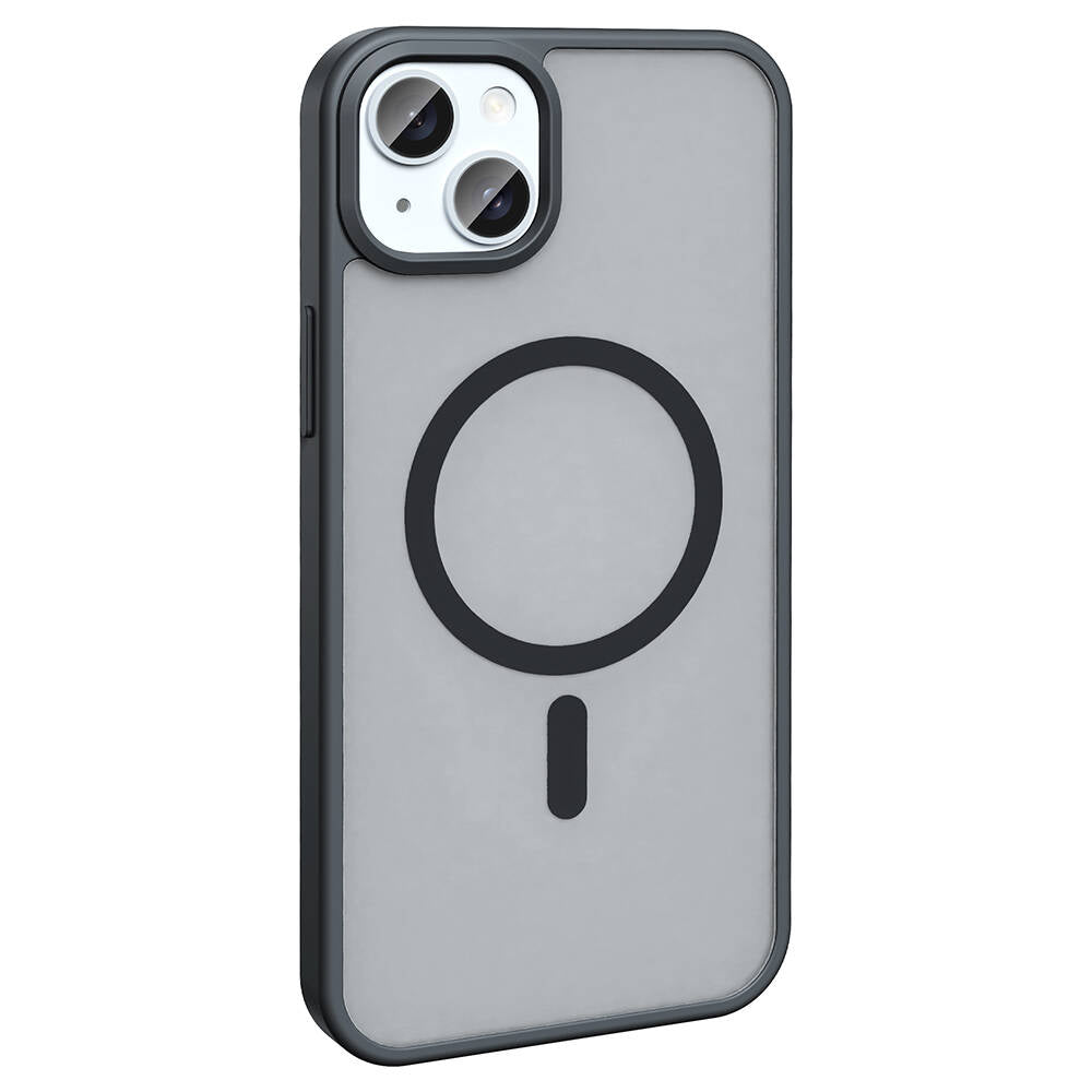 Apple iPhone 15 Plus Kılıf M-safe Şarj Özellikli Mat Arka Yüzey Zore Sio Kapak