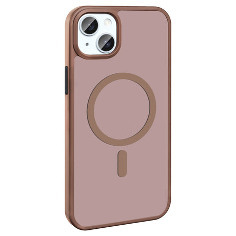 Apple iPhone 15 Plus Kılıf M-safe Şarj Özellikli Mat Arka Yüzey Zore Sio Kapak