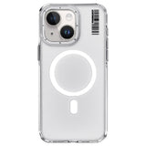 Apple iPhone 15 Plus Kılıf M-safe Şarj Özellikli Şeffaf Youngkit Crystal Shield Serisi Kapak
