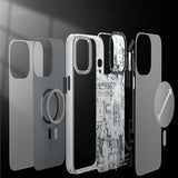 Apple iPhone 15 Plus Kılıf M-safe Şarj Özellikli YoungKit Technology Serisi Kapak