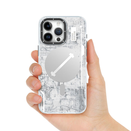 Apple iPhone 15 Plus Kılıf M-safe Şarj Özellikli YoungKit Technology Serisi Kapak