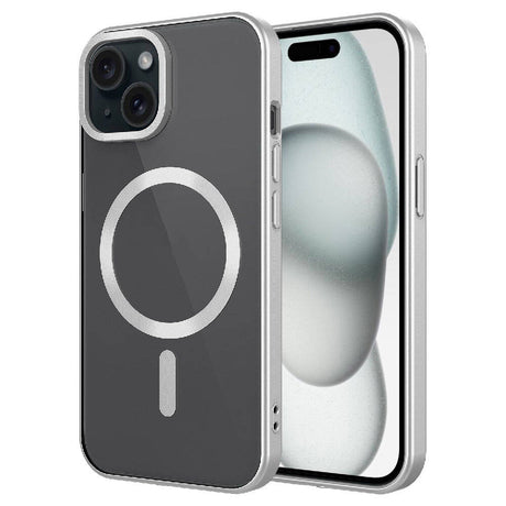 Apple iPhone 15 Plus Kılıf Mat Tasarımlı M-safe Wireless Şarj Özellikli Zore Mat Setro Kapak