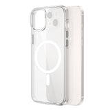 Apple iPhone 15 Plus Kılıf Wiwu BC-022 M-safe Şarj Özellikli Şeffaf Transparan Kapak