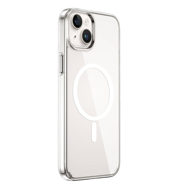 Apple iPhone 15 Plus Kılıf Wiwu FYY-014 M-safe Şarj Özellikli Şeffaf Kapak