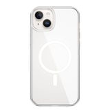 Apple iPhone 15 Plus Kılıf Wiwu FYY-014 M-safe Şarj Özellikli Şeffaf Kapak