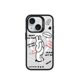 Apple iPhone 15 Plus M-safe Şarj Özellikli Casebang Chill Out Serisi Mıknatıslı Arka Panel