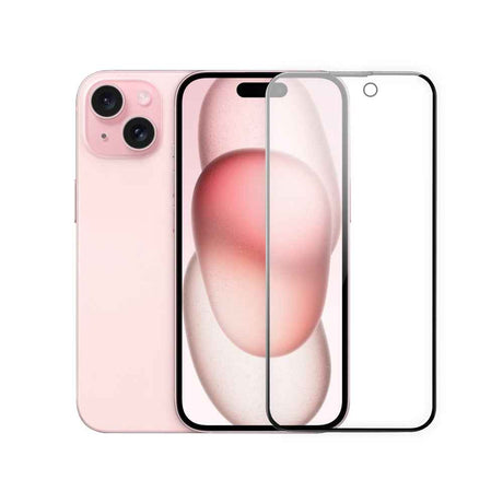 Apple iPhone 15 Plus Wiwu Wi-IP001 Kılıf Ekran Koruyucu Kamera Lensi 3in1 Koruma Seti