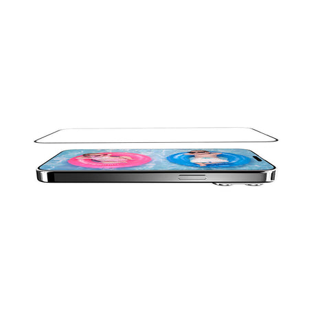 Apple iPhone 15 Premium Temperli Ultra HD Lisanslı Switcheasy Glass 9H Cam Ekran Koruyucu