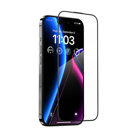 Apple iPhone 15 Pro Benks Glass Warrior Safir Coating Ekran Koruyucu + Kolay Uygulama Aparatlı