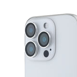 Apple iPhone 15 Pro Guess Orjinal Lisanslı Metal Kamera Lens Koruyucu