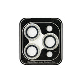 Apple iPhone 15 Pro Guess Orjinal Lisanslı Rhinestone Taşlı Lens Koruyucu