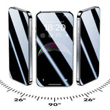 Apple iPhone 15 Pro Hidrofobik Ve Oleofobik Özellikli Benks Privacy Air Shield Ekran Koruyucu 10'lu Paket