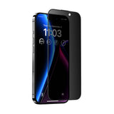 Apple iPhone 15 Pro Hidrofobik Ve Oleofobik Özellikli Benks Privacy Air Shield Ekran Koruyucu 10'lu Paket