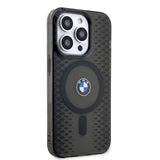 Apple iPhone 15 Pro Kılıf BMW M-safe Şarj Özellikli Transparan IML Signature Orjinal Lisanslı Kapak