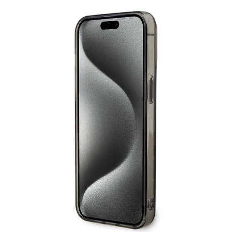 Apple iPhone 15 Pro Kılıf BMW M-safe Şarj Özellikli Transparan M Dizayn Orjinal Lisanslı Kapak
