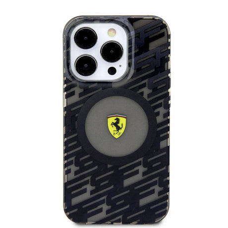 Apple iPhone 15 Pro Kılıf Ferrari Orjinal Lisanslı M-safe Şarj Özellikli Multi SF Kapak