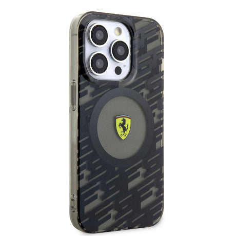 Apple iPhone 15 Pro Kılıf Ferrari Orjinal Lisanslı M-safe Şarj Özellikli Multi SF Kapak