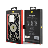 Apple iPhone 15 Pro Kılıf Ferrari Orjinal Lisanslı M-safe Şarj Özellikli Multi SF Kapak
