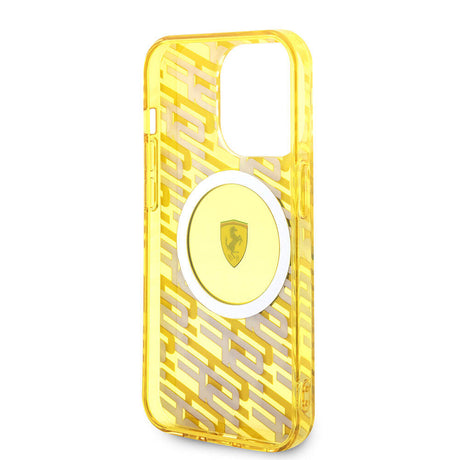 Apple iPhone 15 Pro Kılıf Ferrari Orjinal Lisanslı M-safe Şarj Özellikli Multi SF Kapak