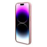 Apple iPhone 15 Pro Kılıf Guess Orjinal Lisanslı 4G Büyük Metal Logolu Glitter Kapak