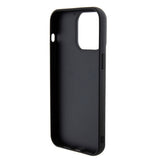 Apple iPhone 15 Pro Kılıf Guess Orjinal Lisanslı Pullu Arka Yüzey Metal Yazı Logolu Sequin Script Kapak